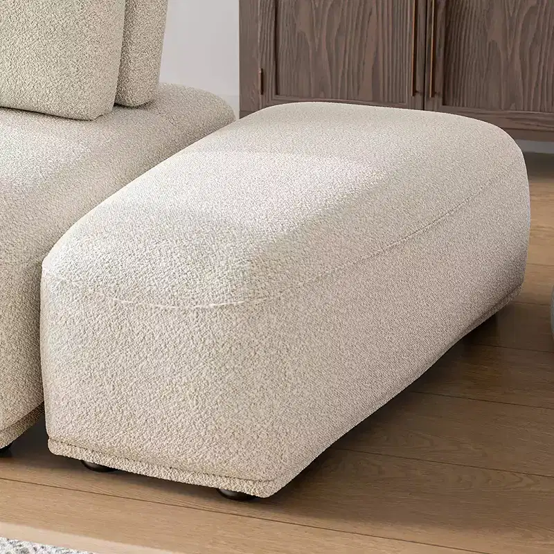 HOMES: Inside + Out Povoa Modern Modular Trapezoidal Ottoman