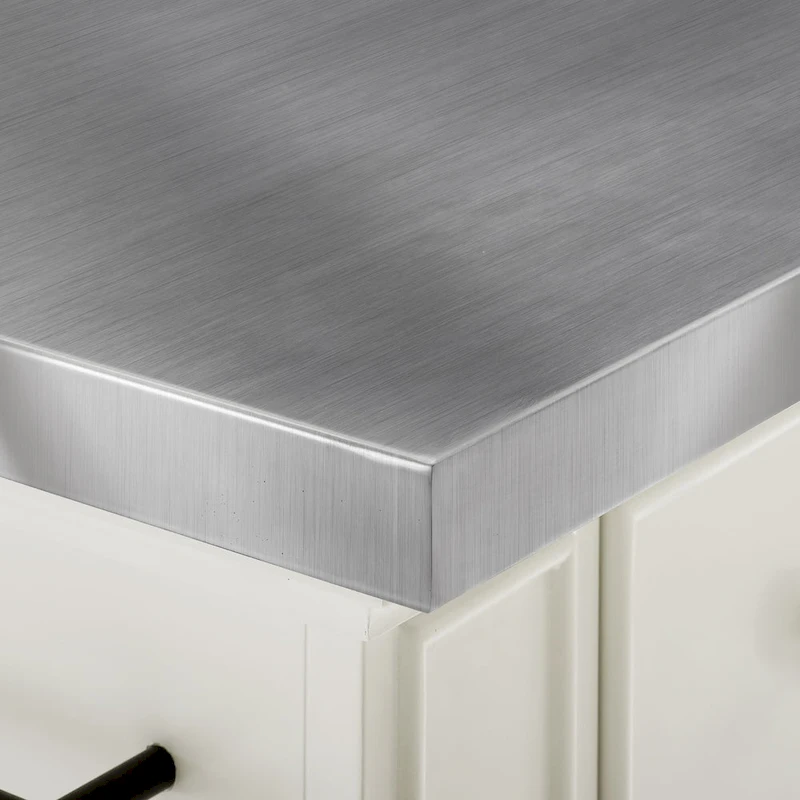 Crosley Julia Stainless Steel Top Kitchen Island - 50 W x32 D x 36 H