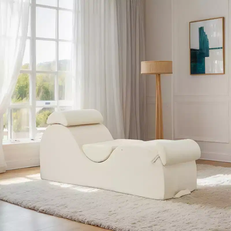 Mjkone Yoga Chair, Modern Chaise Lounge Chair for Yoga