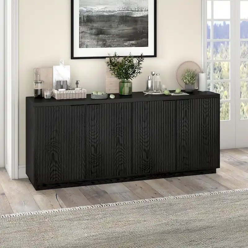 68 Wide Rectangular Buffet Table - 68 Wide