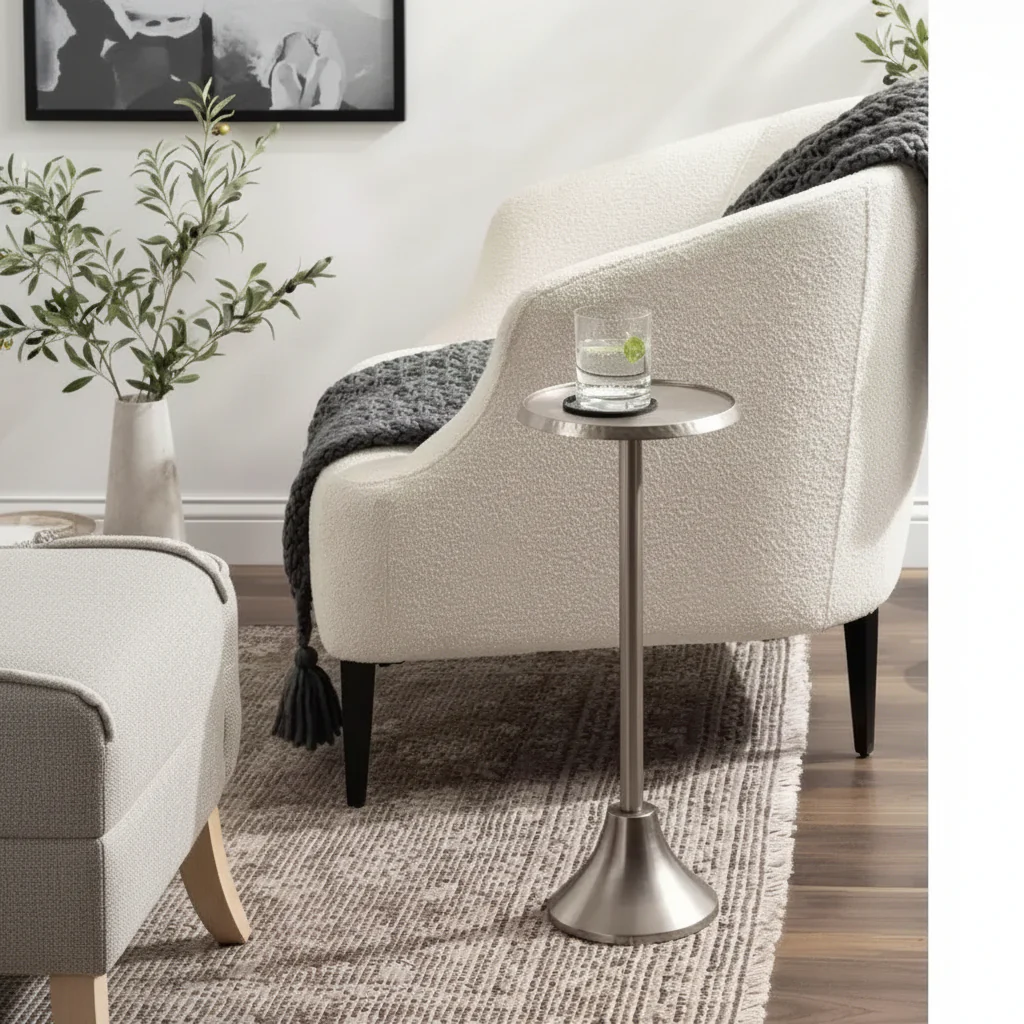 Metal Drink Table