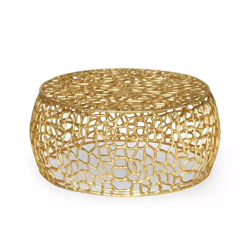 Living Room Mesh Coffee Table for Contemporary Spaces