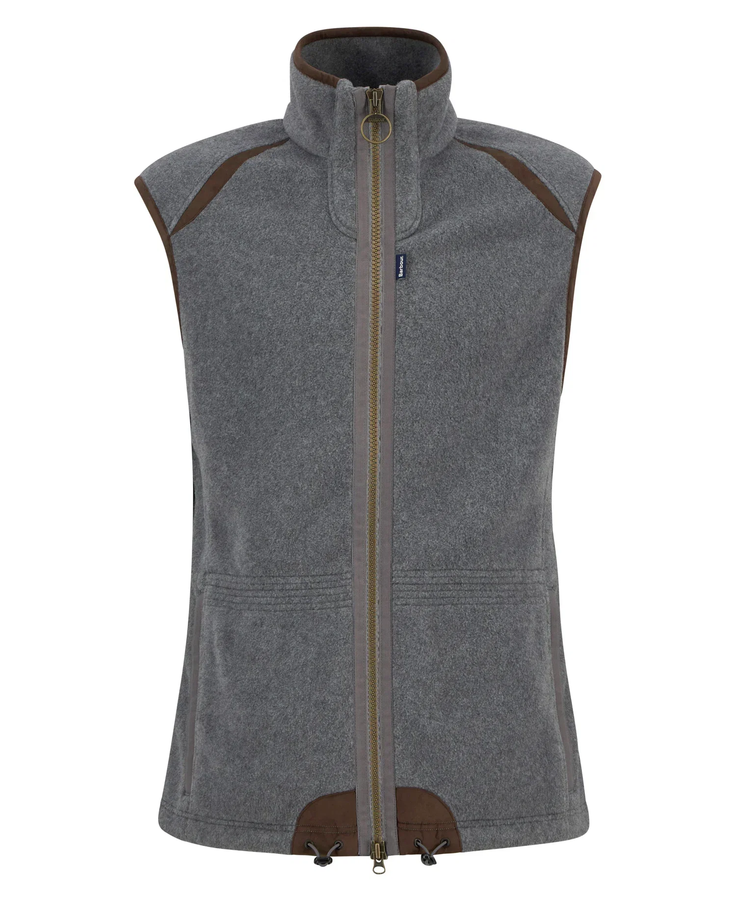 Mens Fleece Gilet - Dark Grey Marl