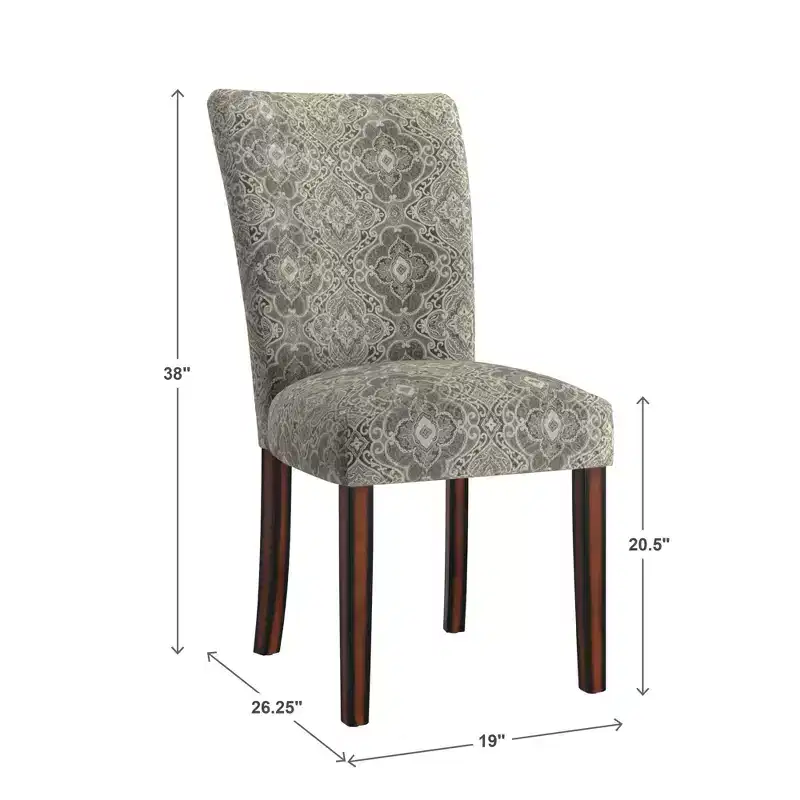 Quinby Parsons Dining Chairs (Set of 2) - iNSPIREQ