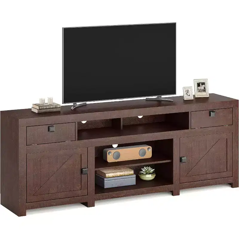 Farmhouse TV Stand for TVs up to 80