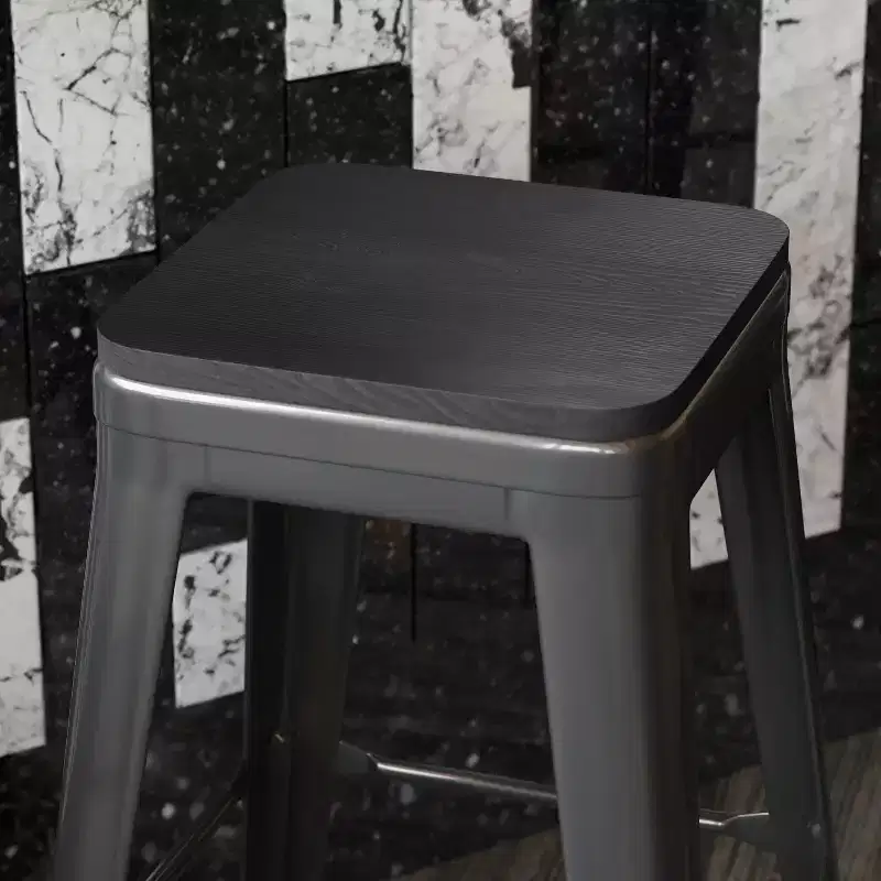 All-Weather Polyresin Seat for Metal Dining Chairs, Counter Stools and Bar Stools