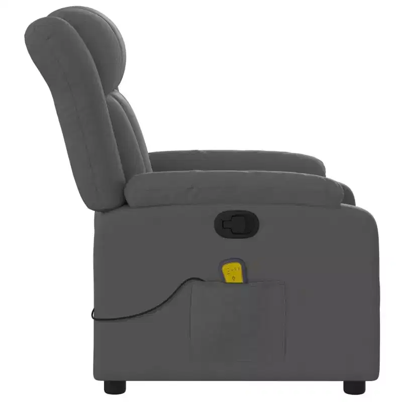 Massage Recliner Chair with Vibration & Adjustable Footrest