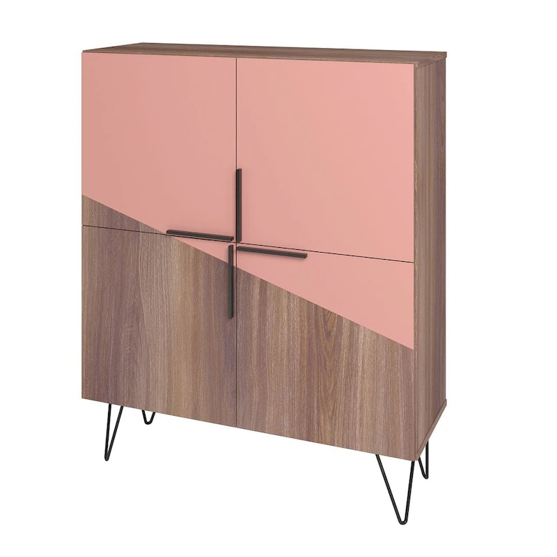 Beekman 43.7 Low Cabinet with 4 Shelves