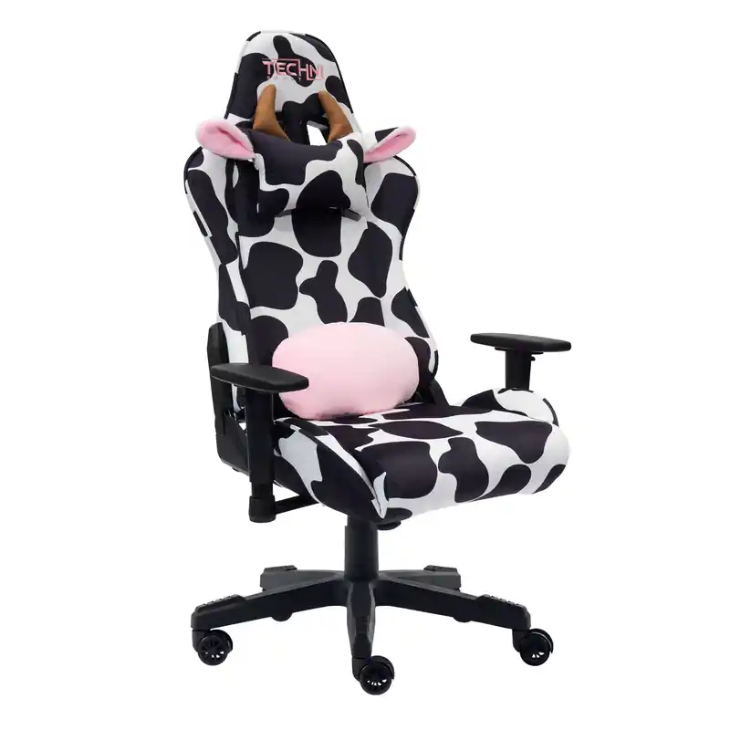 Cow Print Office Gaming Chair