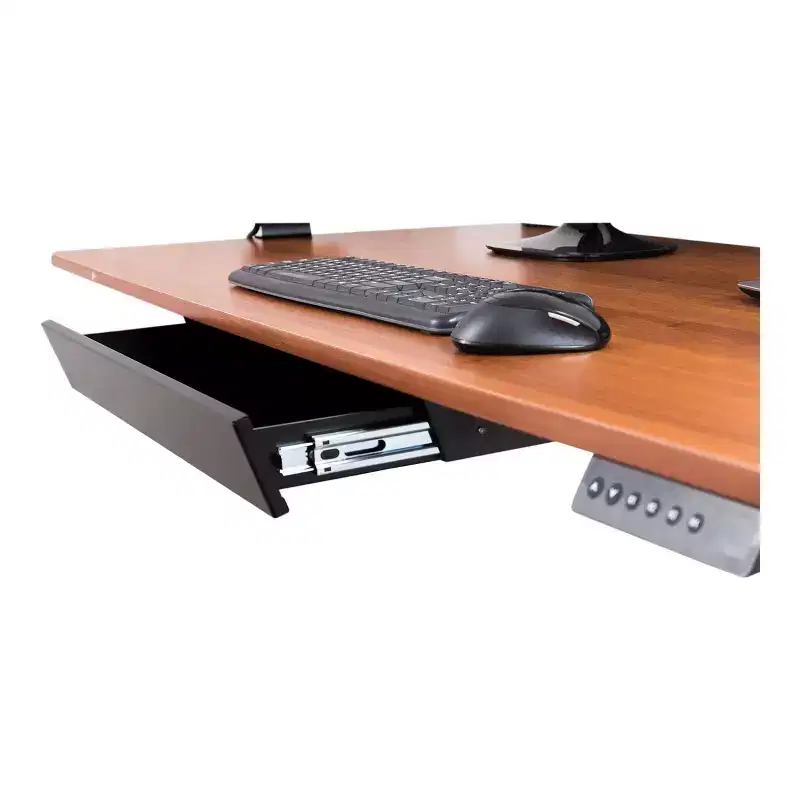 Stand Up Desk Store Add-On Office Sliding Under-Desk Drawer Storage Organizer for Standing Desks