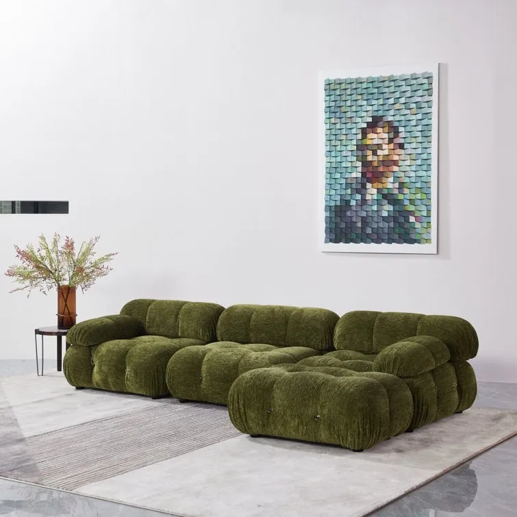 Daimion 4 Pieces Upholstered Sectional