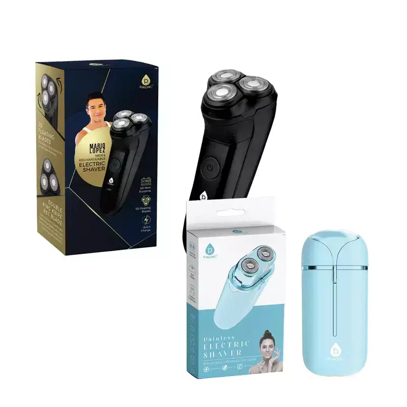Pursonic - Mario Lopez His & Her Shavers