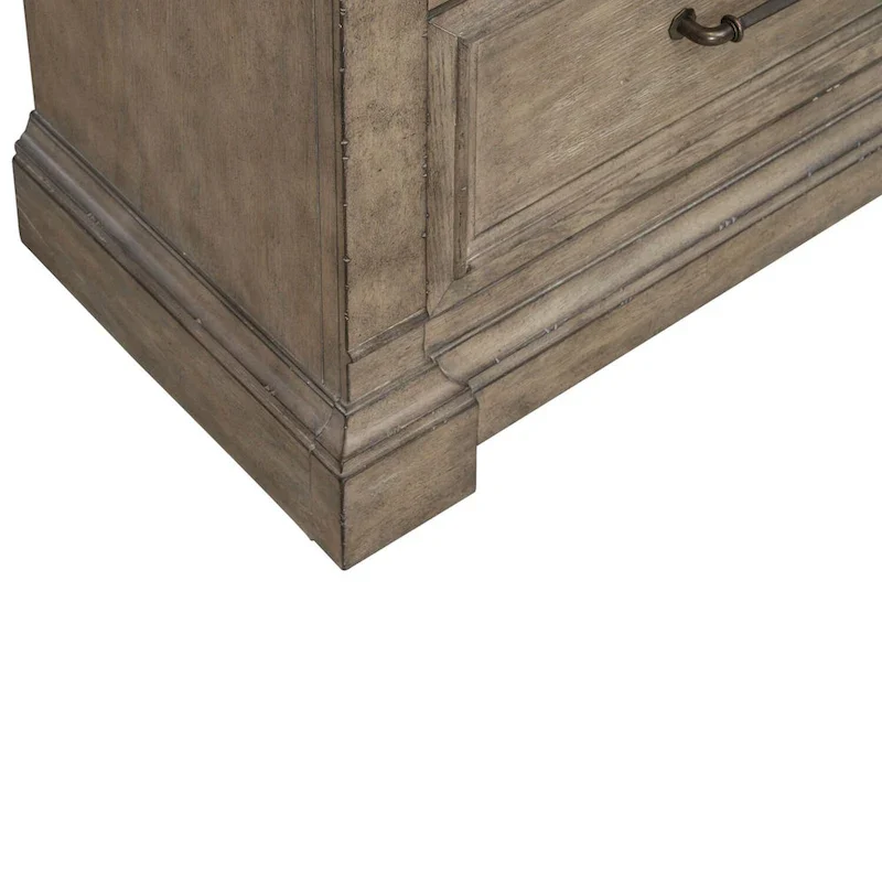 Town & Country 3-Drawer Bedside Chest with Charging Station