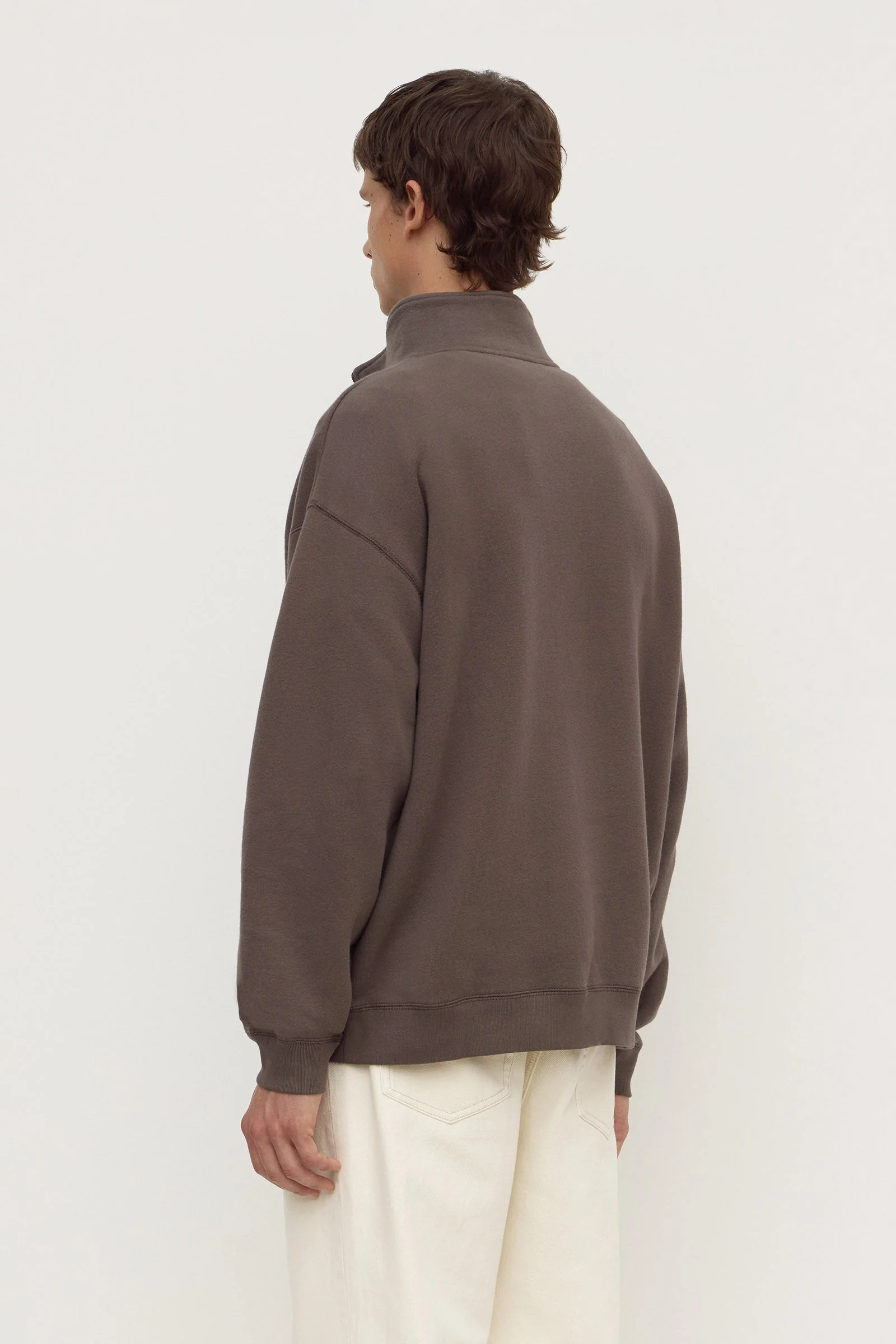 Bark Funnel Neck Fleece