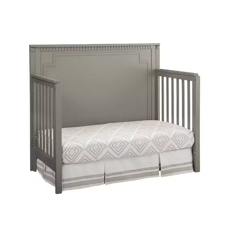 Emery Convertible Crib Gray