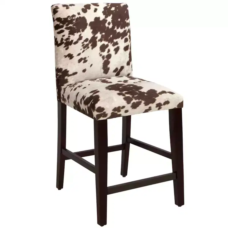 Skyline Furniture Hendrix Patterned Counter Height Barstool