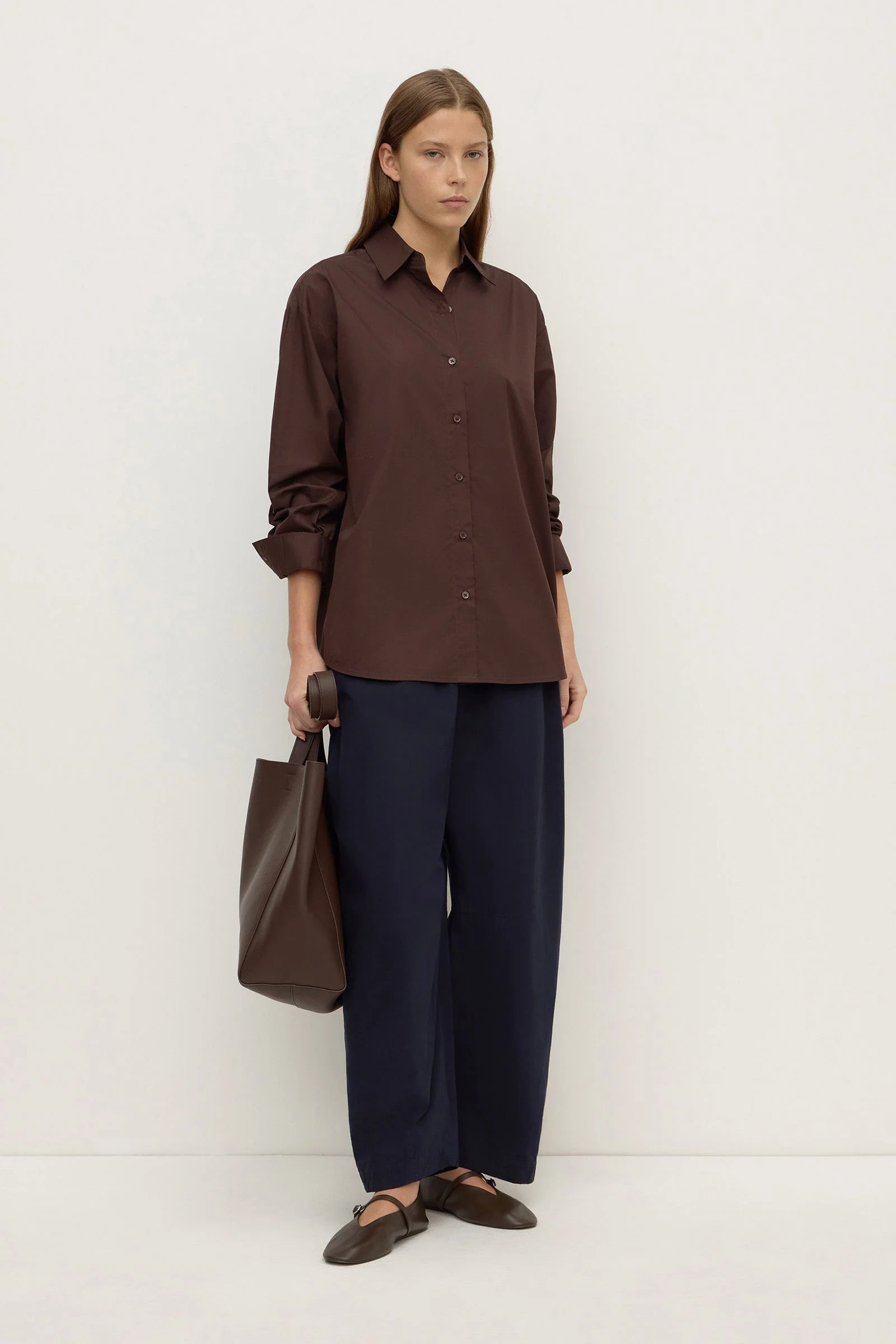 Ganache Cotton Poplin Shirt