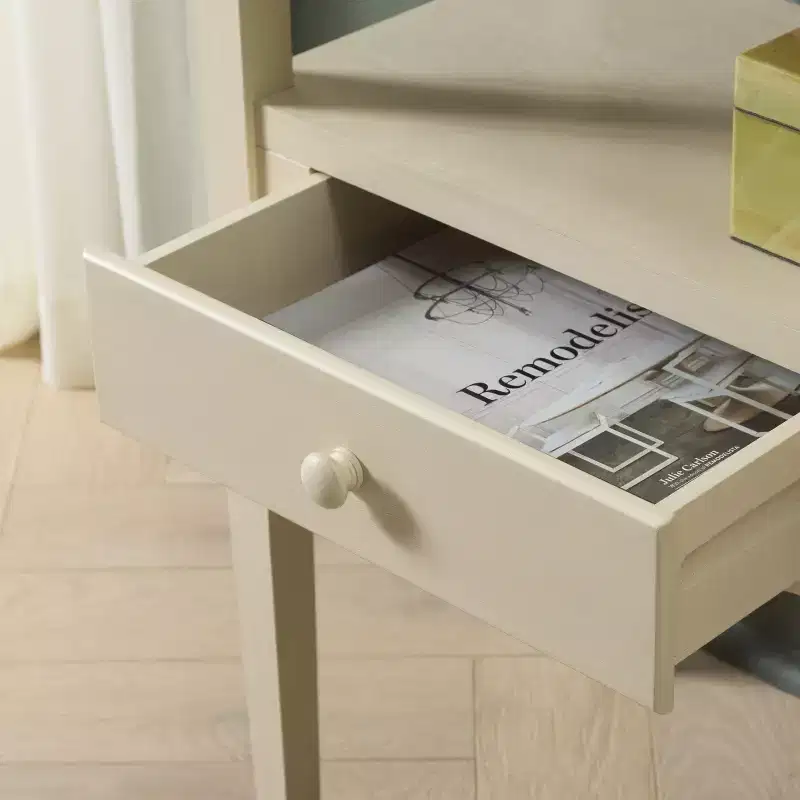 Araminta 1 Drawer Console - CNS5746A - Beige - Safavieh