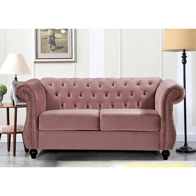 Antoinette Chesterfield Loveseat
