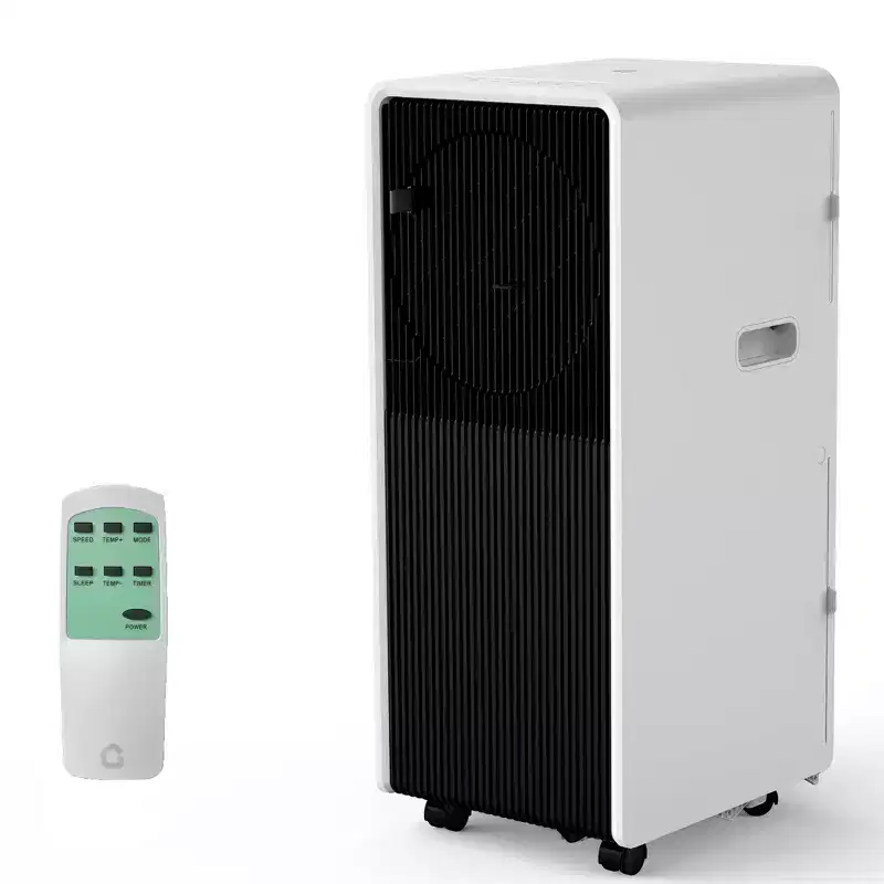 14,000 BTU Drainage-free Portable Air Conditioner for Indoor Rooms, 3 in-1 AC Unit for Bedroom 225-300 Sq.Ft