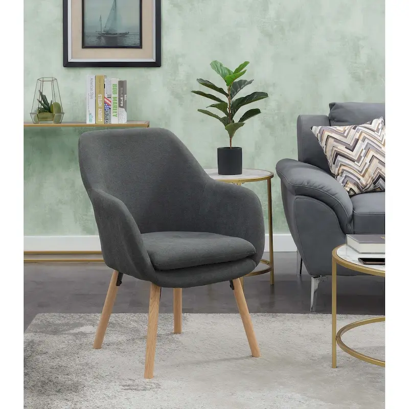 Wingback Upholstered Accent Armchair