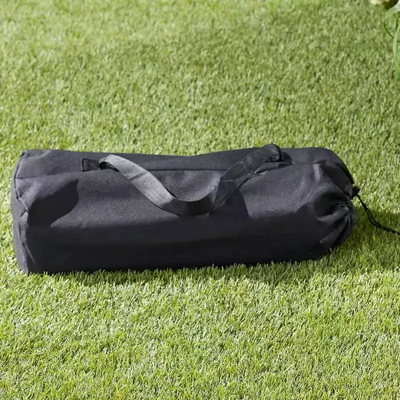 The Lakeside Collection Outdoor Portable Folding Camping Table With Storage Bag -