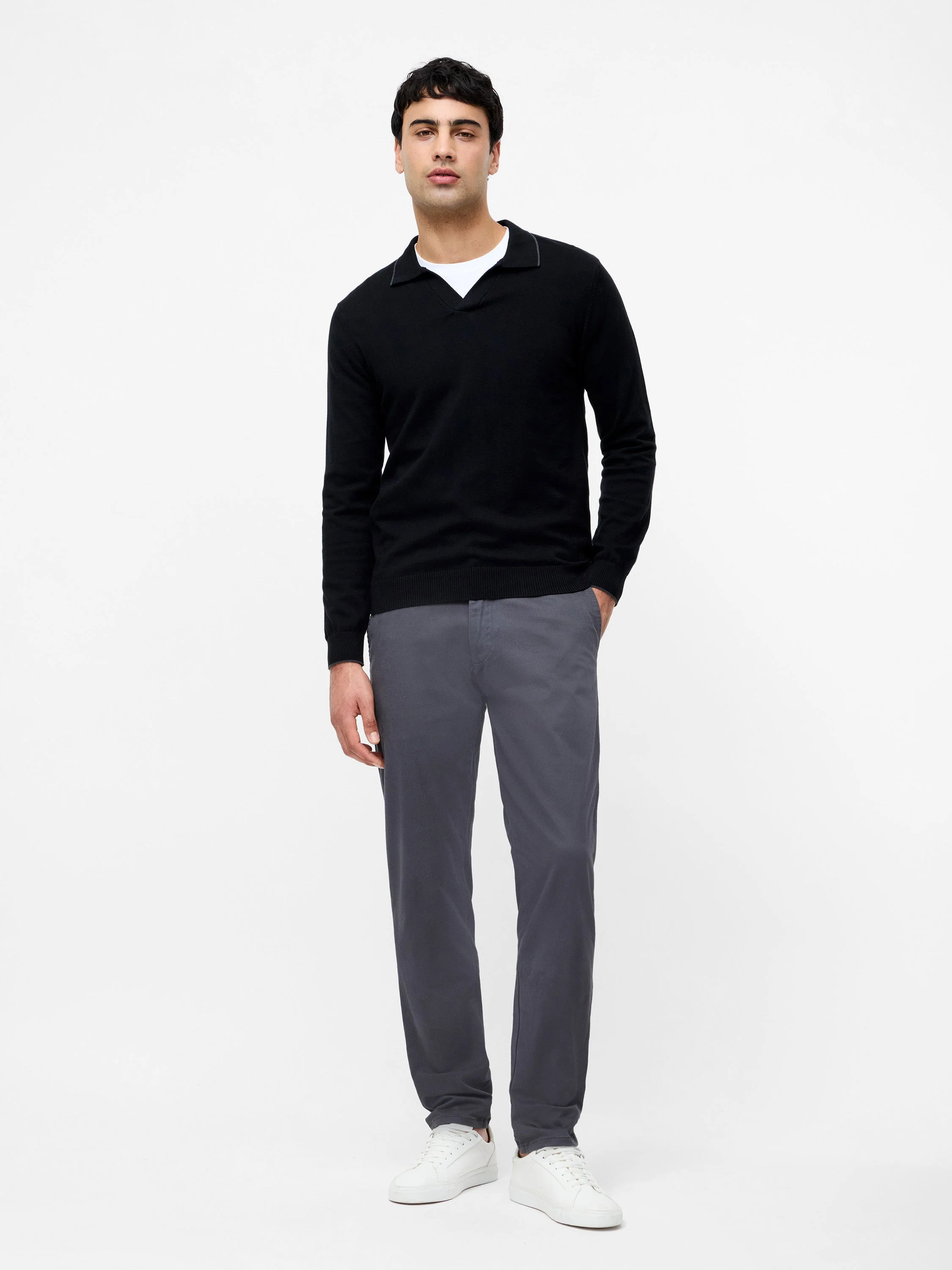 Cotton Stretch Chino 32 Inch Regular Fit