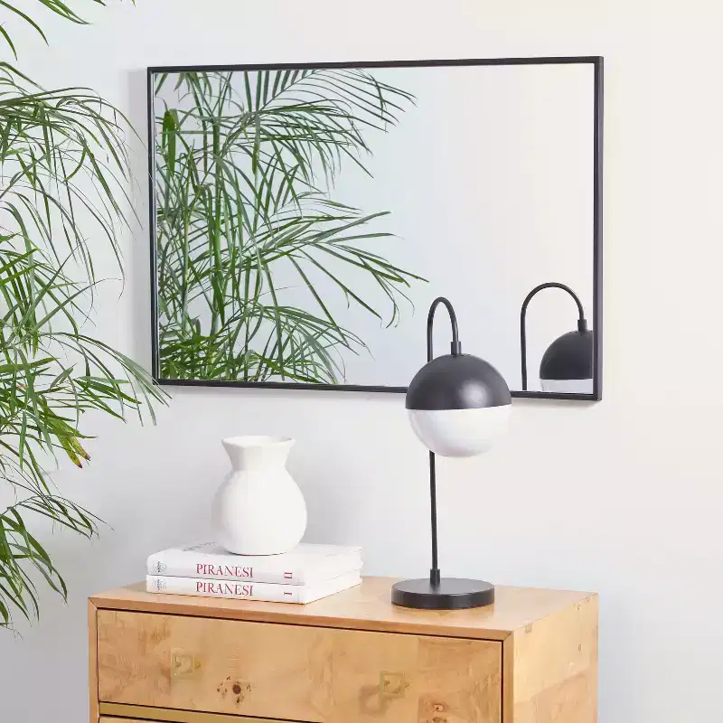 Yesmi Mirror - 24 x 36 - Black