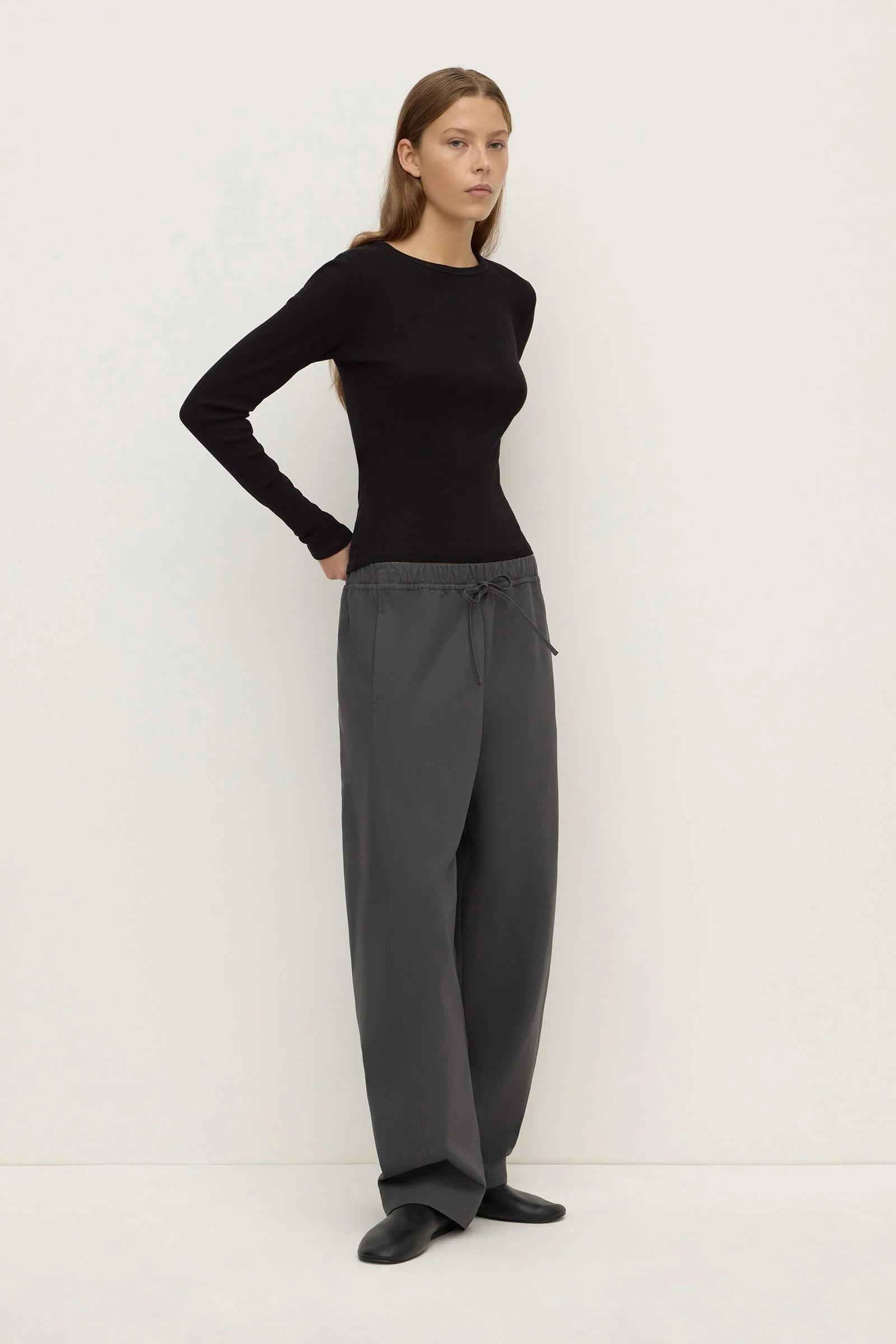 Brushed Cotton Twill Pant