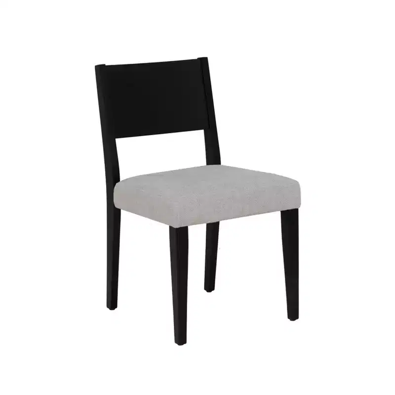 Powell Cadence Upholstered Dining Chair Black