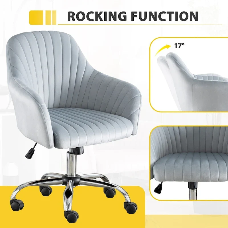 GEITIN Modern Leisure Office Chair with Adjustable Height
