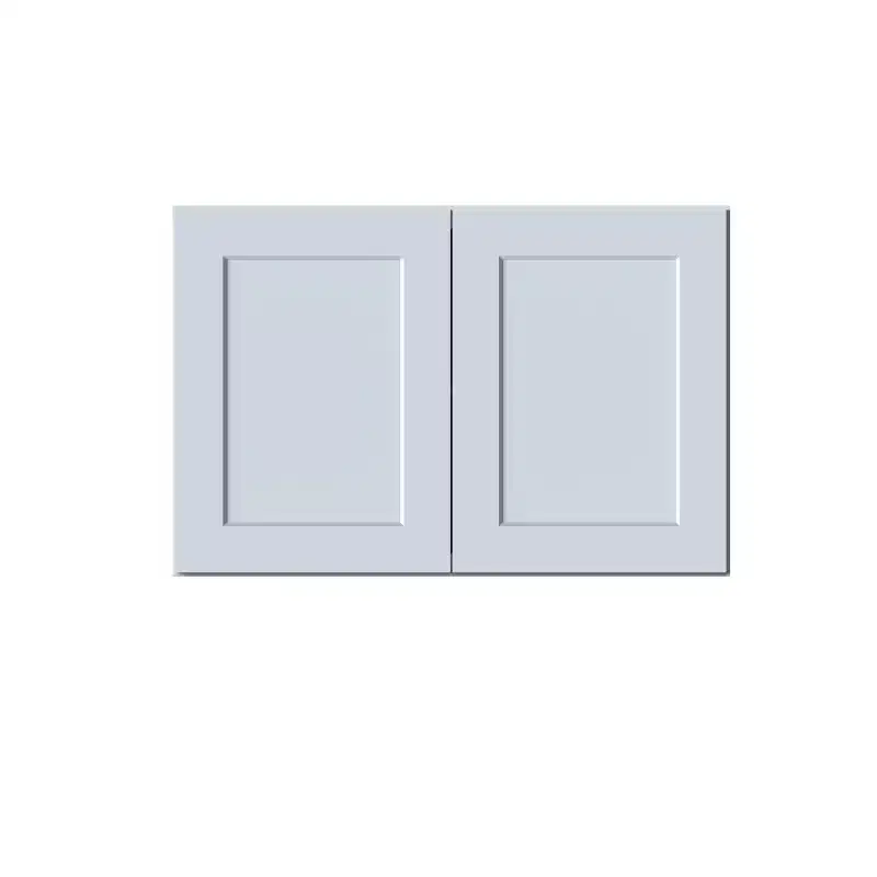 CASAINC 36 W x 24 H x 27 D Shaker Base Kitchen Cabinet, Solid Wood Frame, Water-Based Low-VOC Paint, Soft-Close, RTA, Dove Gray