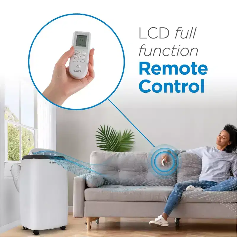COMMERCIAL COOL Portable Air Conditioner with Remote Control