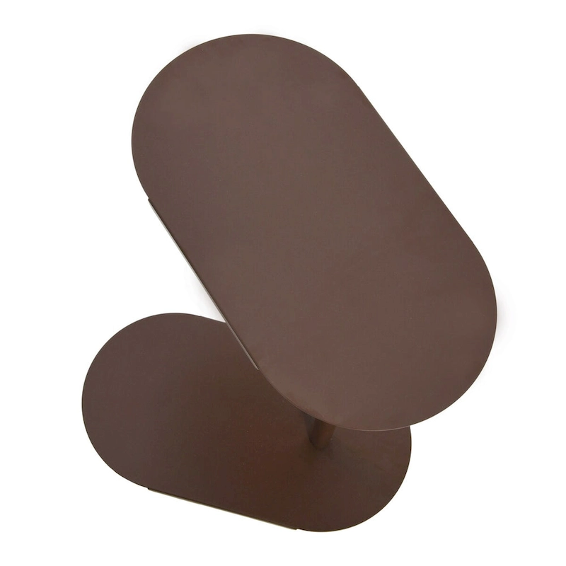 Modern Adjustable C-Shaped End Table - 20.0L x 11.0W x 32.0H