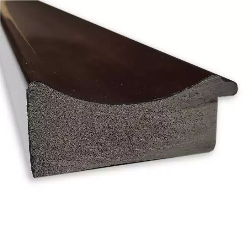 43" x 32" Non-Beveled Wall Mirror Coffee Bean Brown - Amanti Art: Modern Rectangular, Wall Mount