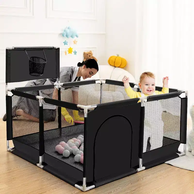 4-Panel Baby Playpen 50x50