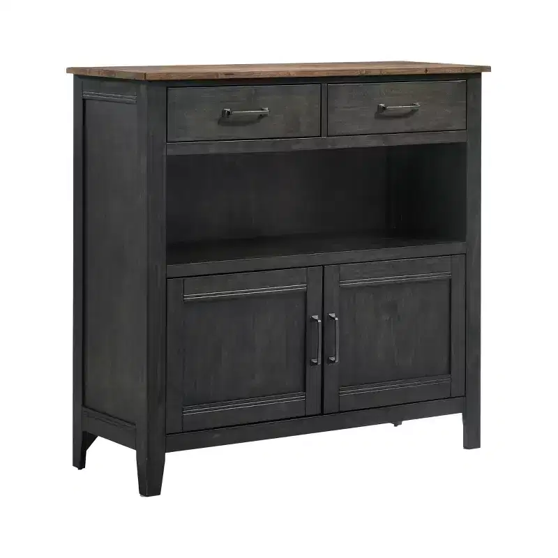 Harper Server Brushed Brown/Pecan - Intercon