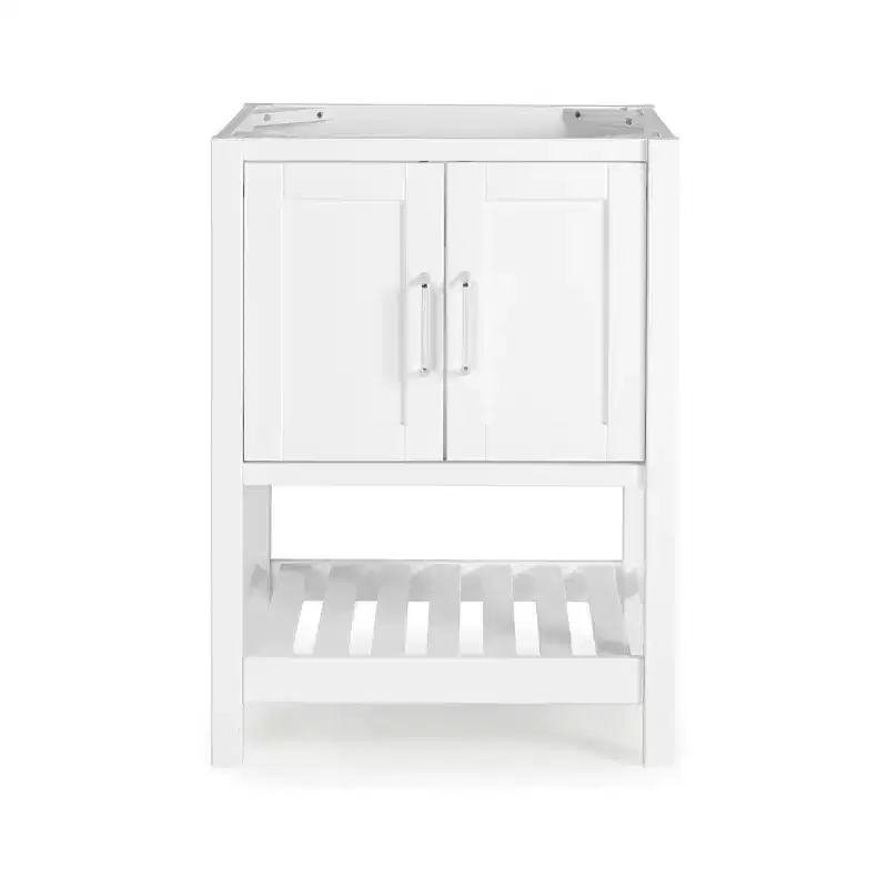 Alaterre Furniture Bennet Vanity Cabinet White