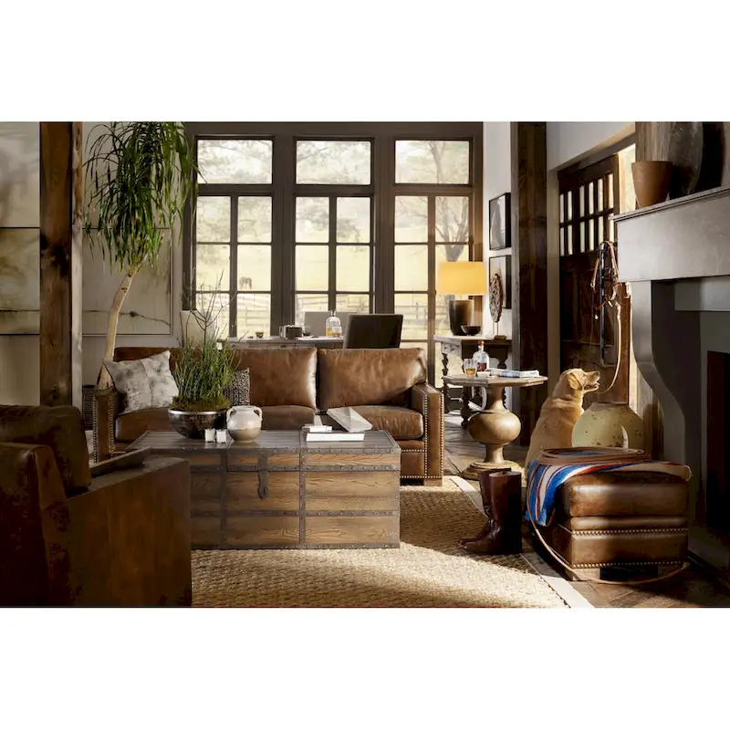 Mid-Century Modern Fabric Sofa | Button-Tufted Back | Solid Wood Legs | 3-Seater