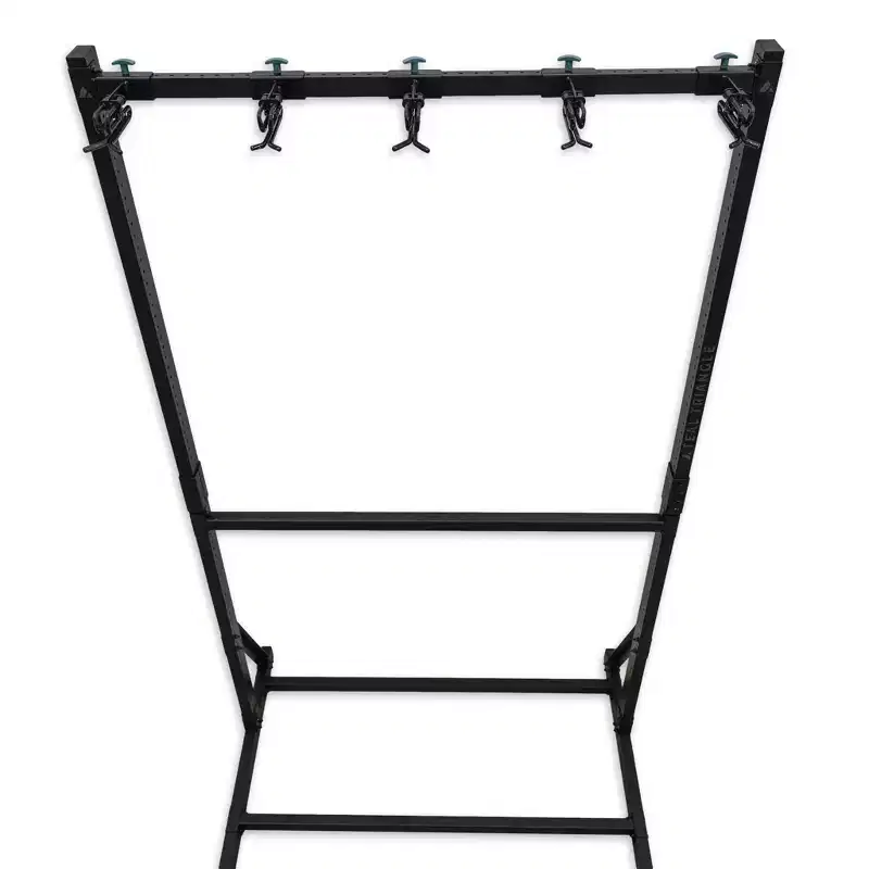 Teal Triangle Freestanding G-Ski | Holds 5 Pairs of Skis