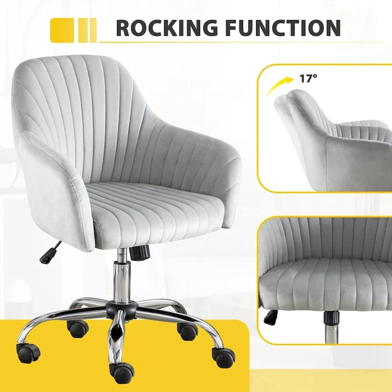 GEITIN Modern Leisure Office Chair with Adjustable Height