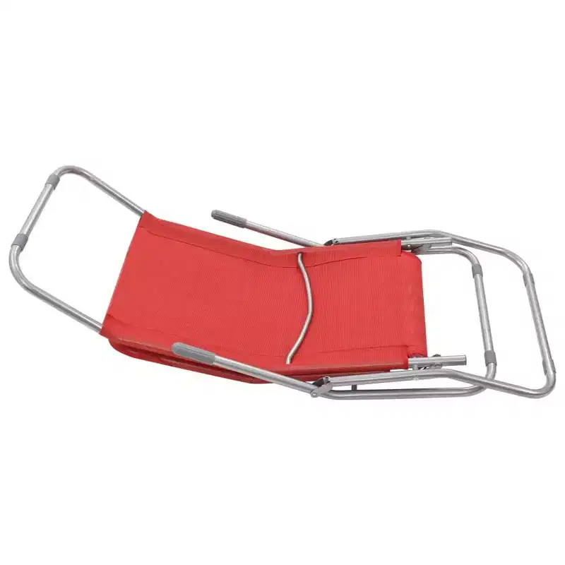 vidaXL Sun Lounger Set of 2 Powder-coated steel, Textilene Standard