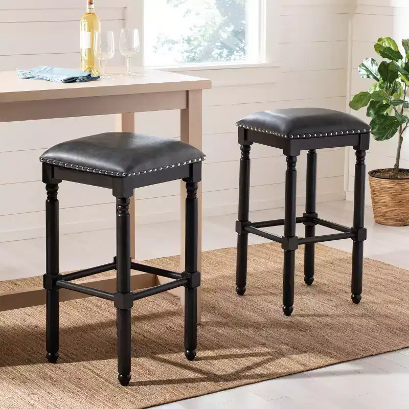 Preston Bar Stool (Set Of 2) - BST6400 - Safavieh