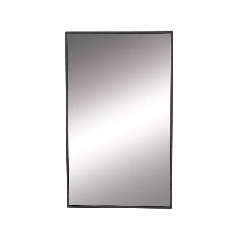 Contemporary Wood Rectangle Shaped Wall Mirror with Thin Minimalistic Frame - Olivia & May