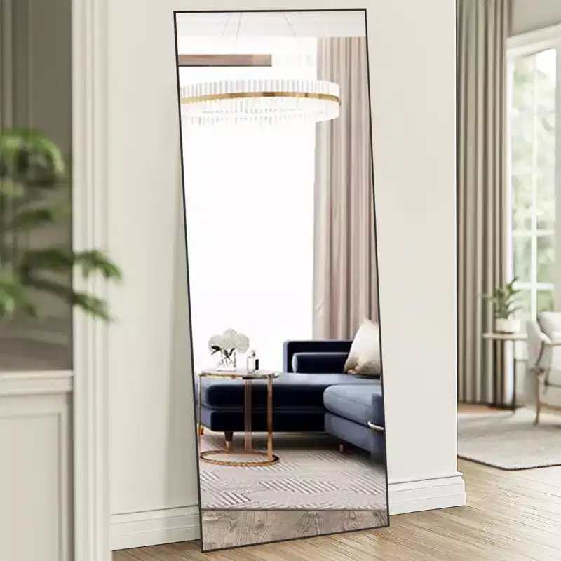 JIONJOY 71x26 Extra - Large Full - Length Mirror: Freestanding, Wall - Mountable, Lean - Against & Hanging Options for All Your Needs