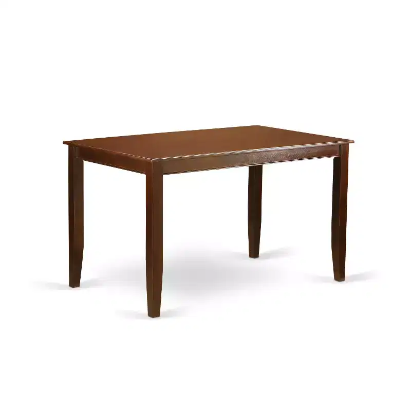 Classic High Top Table And Kitchen Bar Stool Set Mahogany Finish