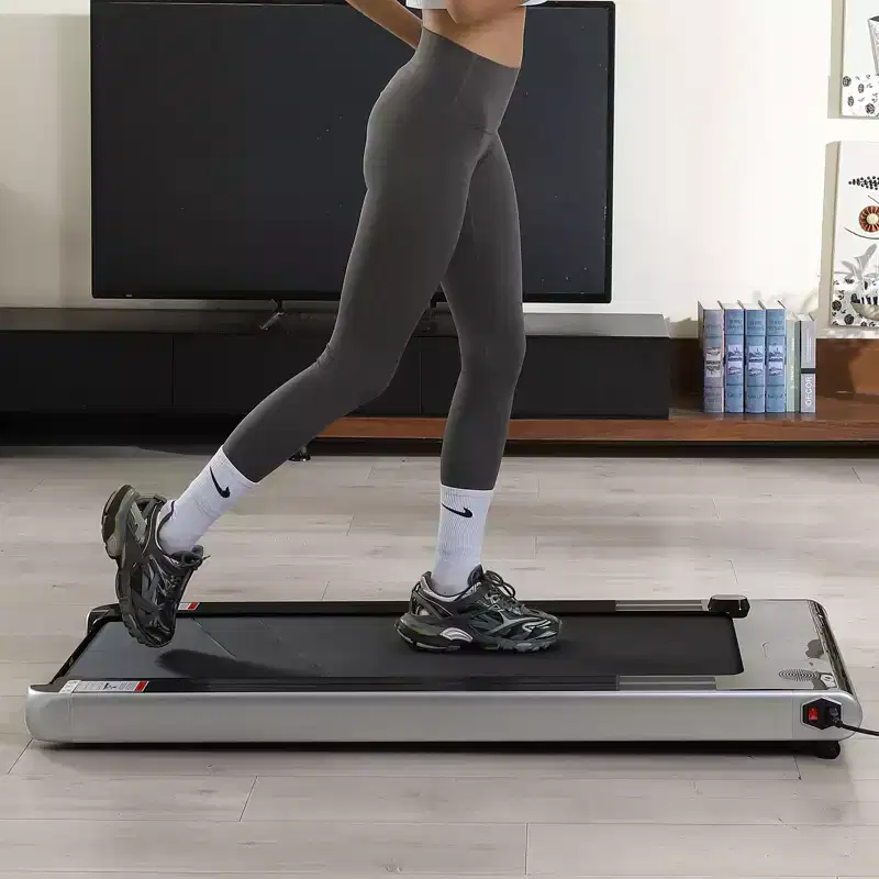 COZONY Walking Pad Treadmill with Incline and Remote Control, 2.25HP Under Desk Treadmill for Home and Office