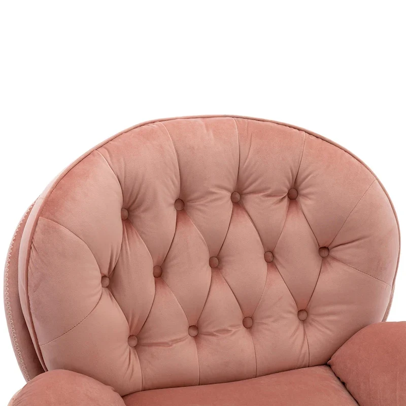 Accent chair TV Chair Living room Chair with Ottoman