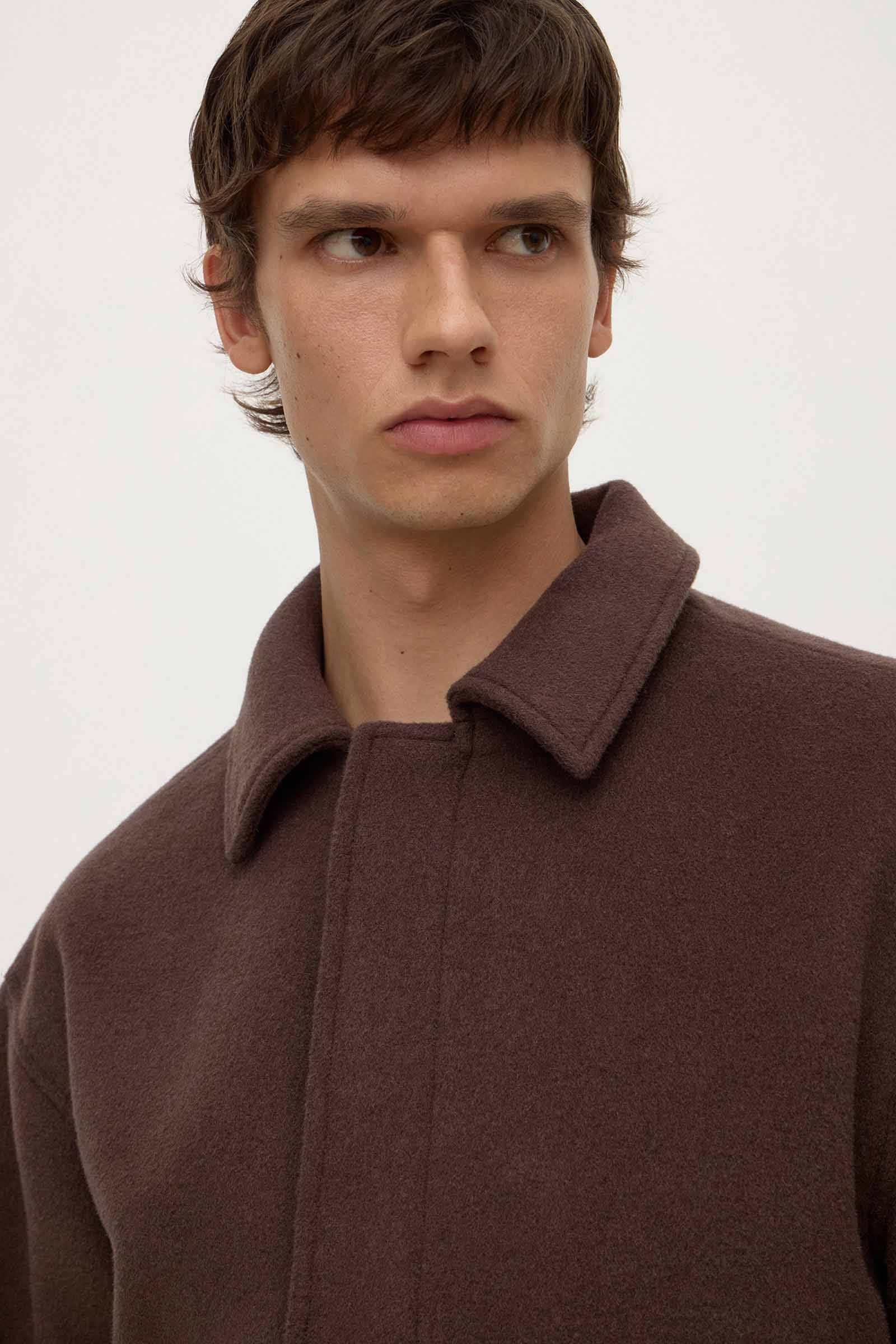 Ganache Wool Bomber Jacket