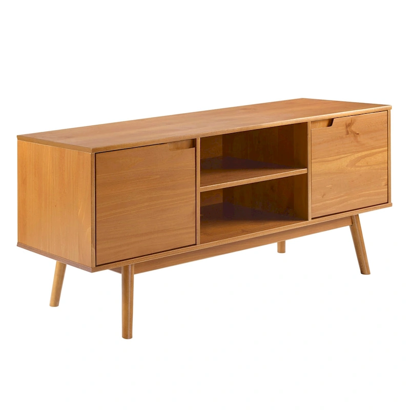 Middlebrook 58-inch Mid-Century Solid Wood TV Stand